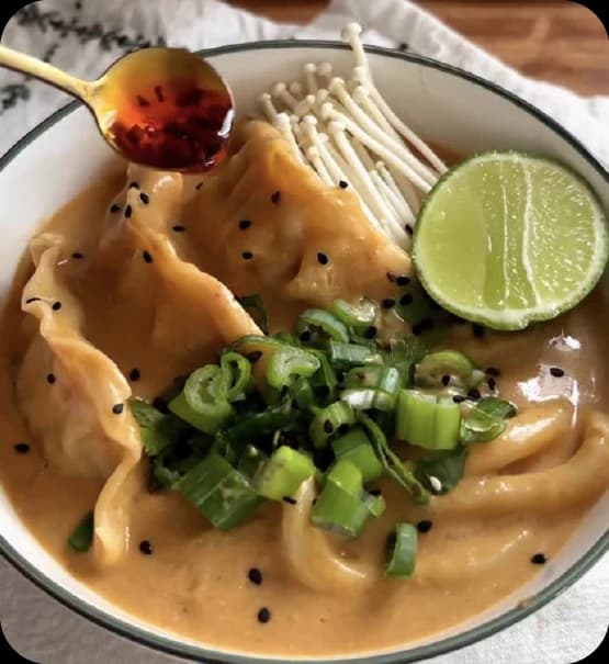 Sopa estilo Thai