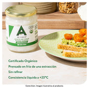Aceite de Coco Virgen Orgánico 420ml.
