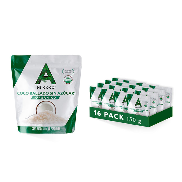 Coco Orgánico Deshidratado 150 g.