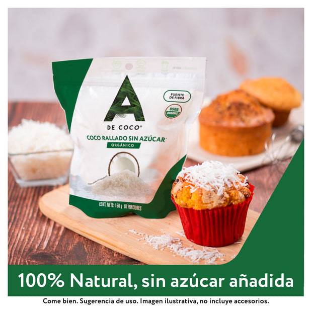 Coco Orgánico Deshidratado 150 g.