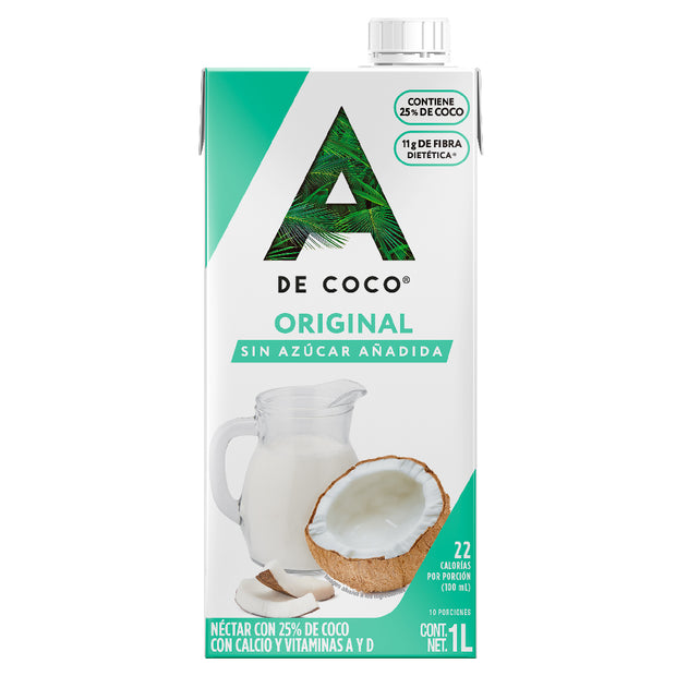 Néctar con 25% de Coco 1L - Paquete de 12