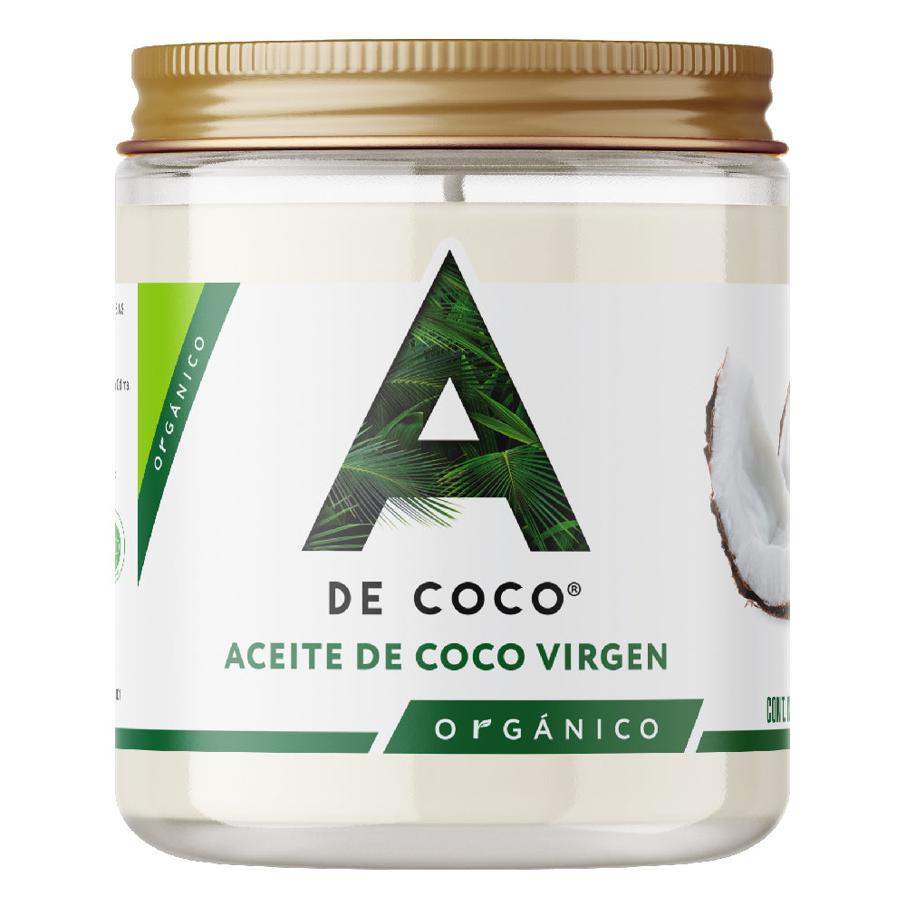 Aceite de Coco Virgen Orgánico 420ml. – A de Coco