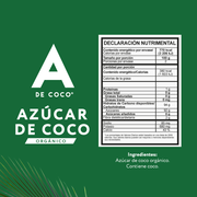 Azúcar de Coco Orgánico 200 g.