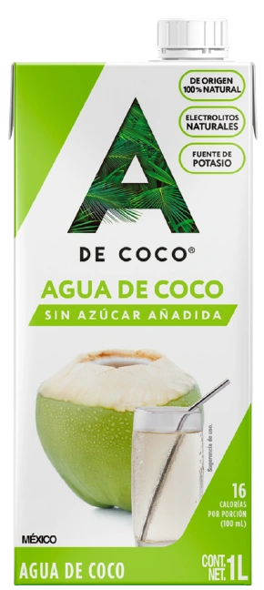 Agua de Coco 100% Natural 1L