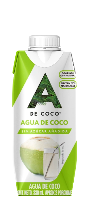 Agua de Coco 100% Natural 330 ml